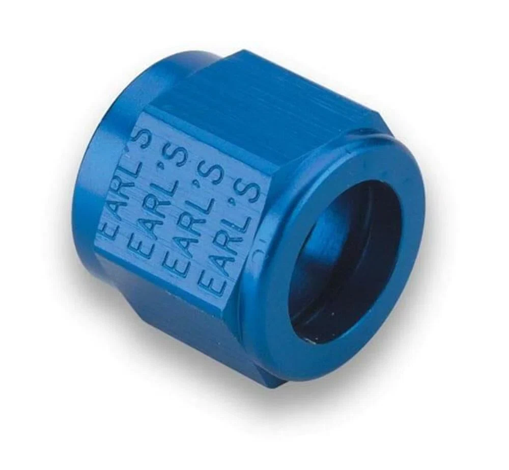 Earls -8 AN Aluminum Tube Nut - 981808ERL